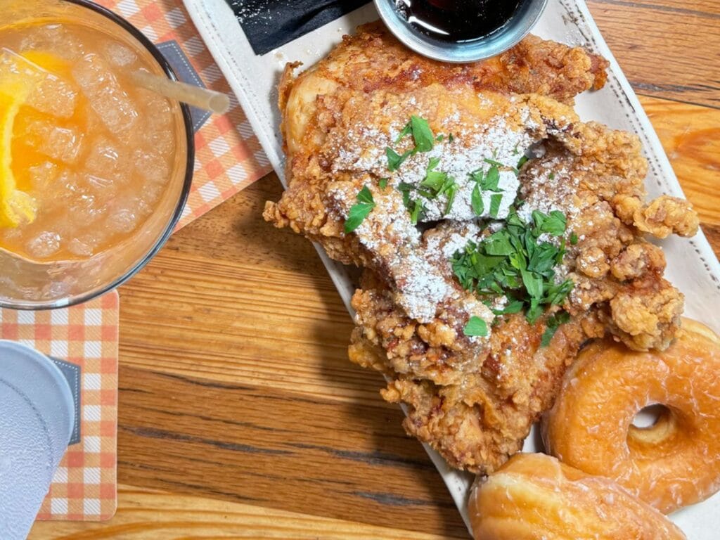 Fried Chicken & Doughnuts