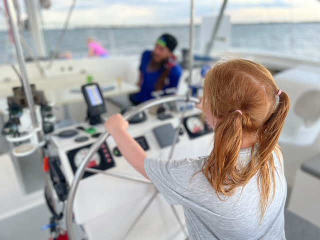 Sail Cocoa Beach sailboat tour with Kids