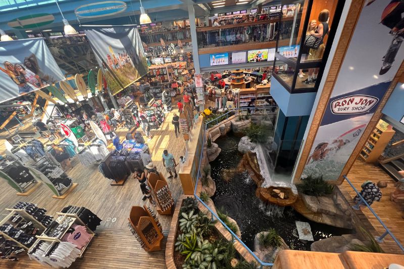 Things to Do with Kids Cocoa Beach Ron Jon Surf Shop - Michelle Spitzer