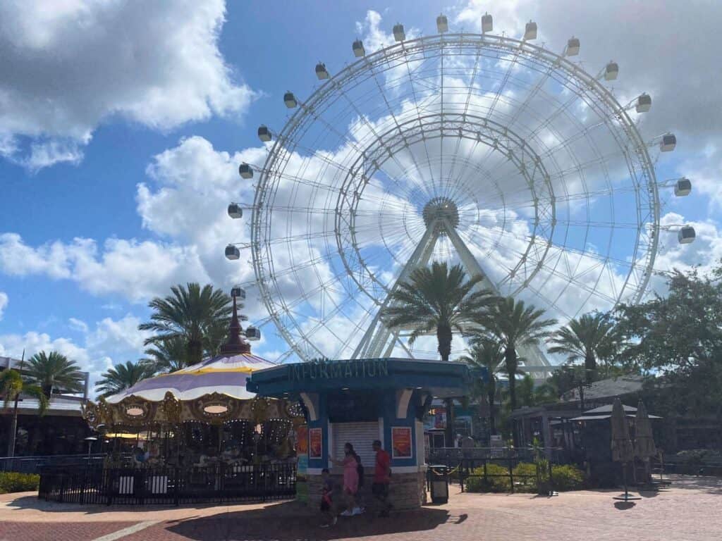 Carousel with The Wheel at ICON Park Orlando 