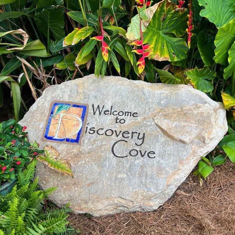 Discovery Cove Entrance Sign 