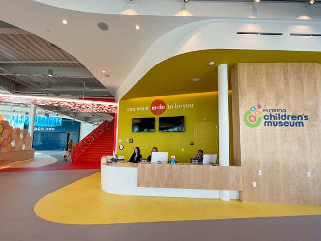 The entrance at Florida Children's Museum