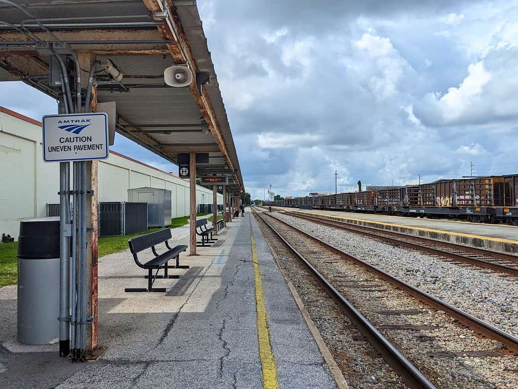Orlando Train Station Platform 