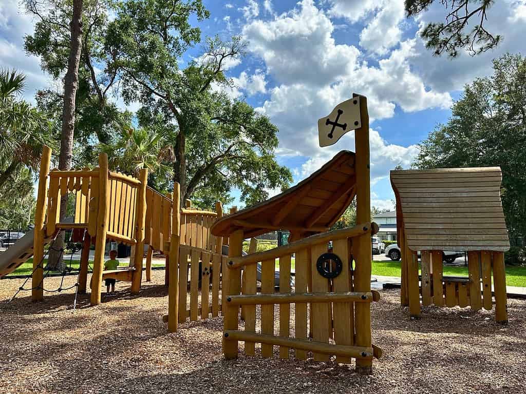 Toddler Play Area Phelps Park Playground Winter Park Orlando 