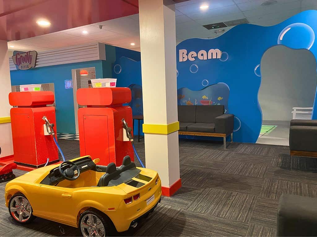 BEAM video game at District Kids Oviedo Indoor Play Place
