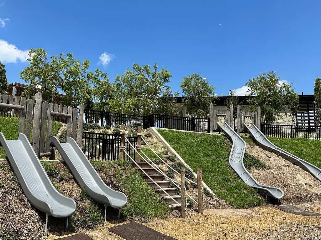 Bonnet Springs Park slides