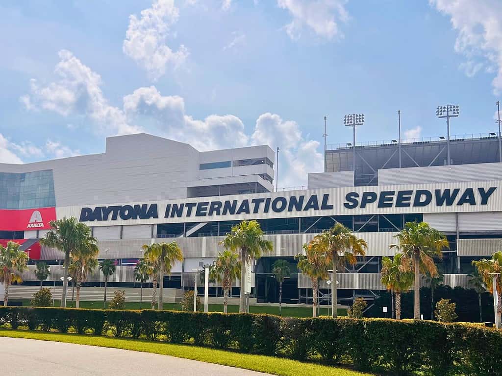 Exterior of Daytona International Speedway - image by Michelle Spitzer