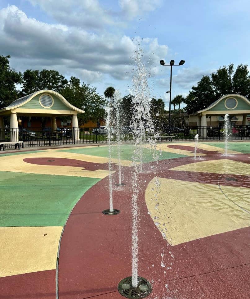 Fort Mellon Park Splash Pad Sanford Florida