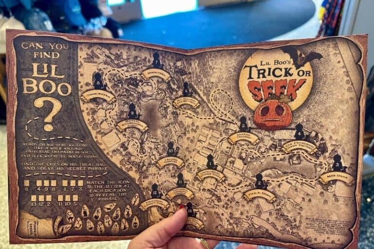 Lil Boo’s Trick or Seek Scavenger Hunt at Universal Orlando: A Halloween Adventure for Kids