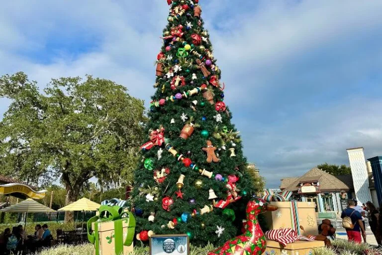 A Parent’s Guide to Disney Springs with the Christmas Tree Stroll 2025