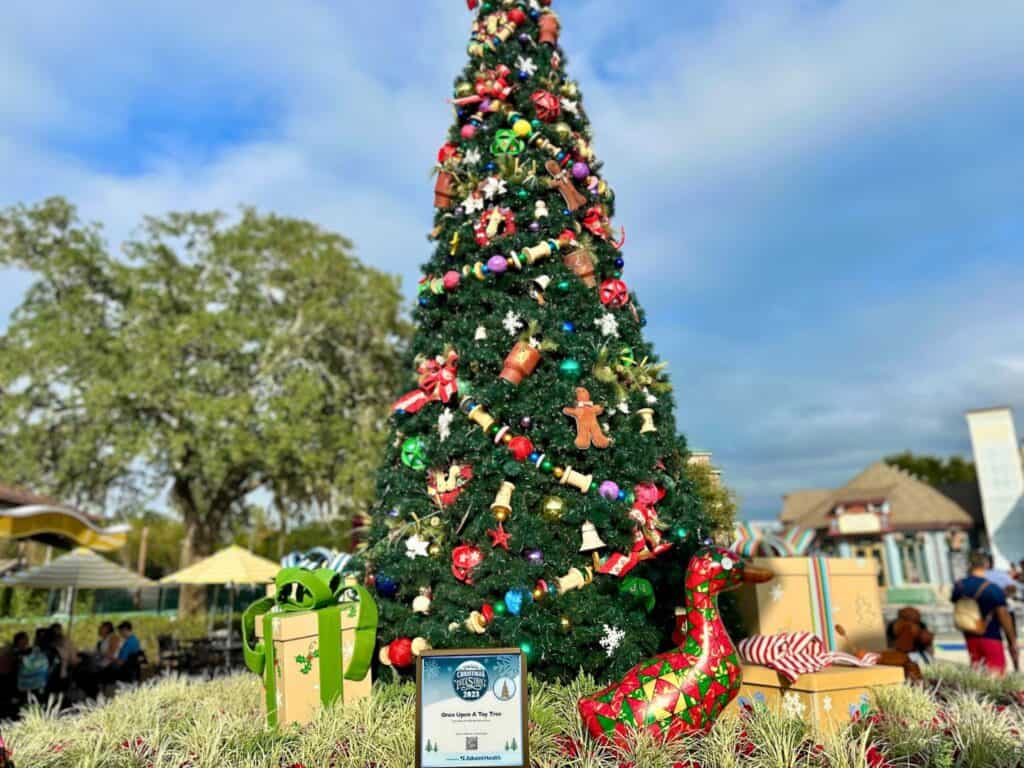 Disney Springs Tree Stroll Once Upon a Toy Tree 2023 - image by Terri Peters