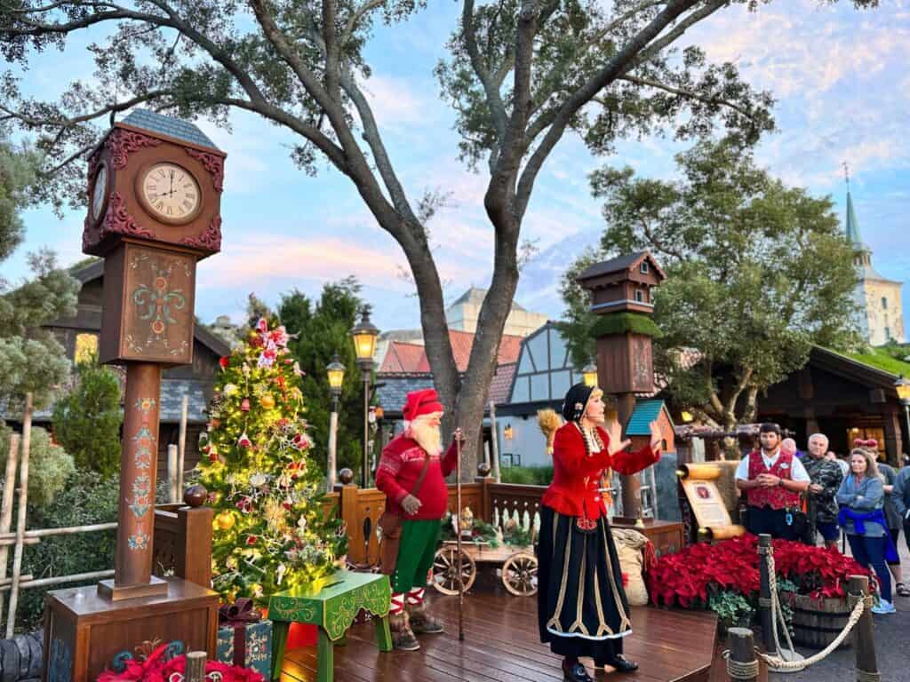 Norway Pavilion Holiday Storytellers EPCOT International Festival of the Holidays presented by AdventHealth 