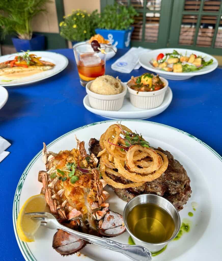 Lobster Tail and Steak at The Nauti Lobstah Orlando Restaurant - image by Dani Meyering