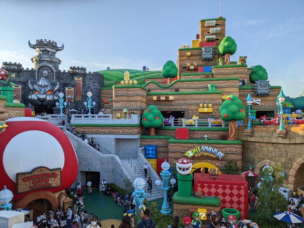 entrance to super mario world in japan