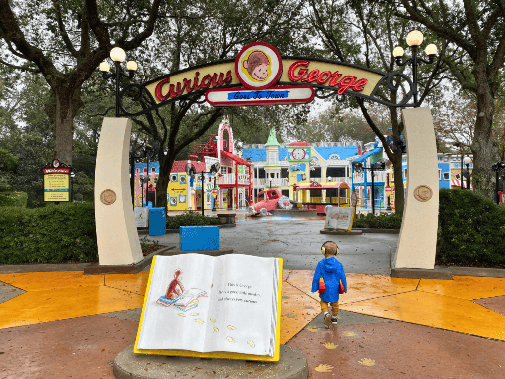 Curious George Goes to Town Former Play Area at Universal