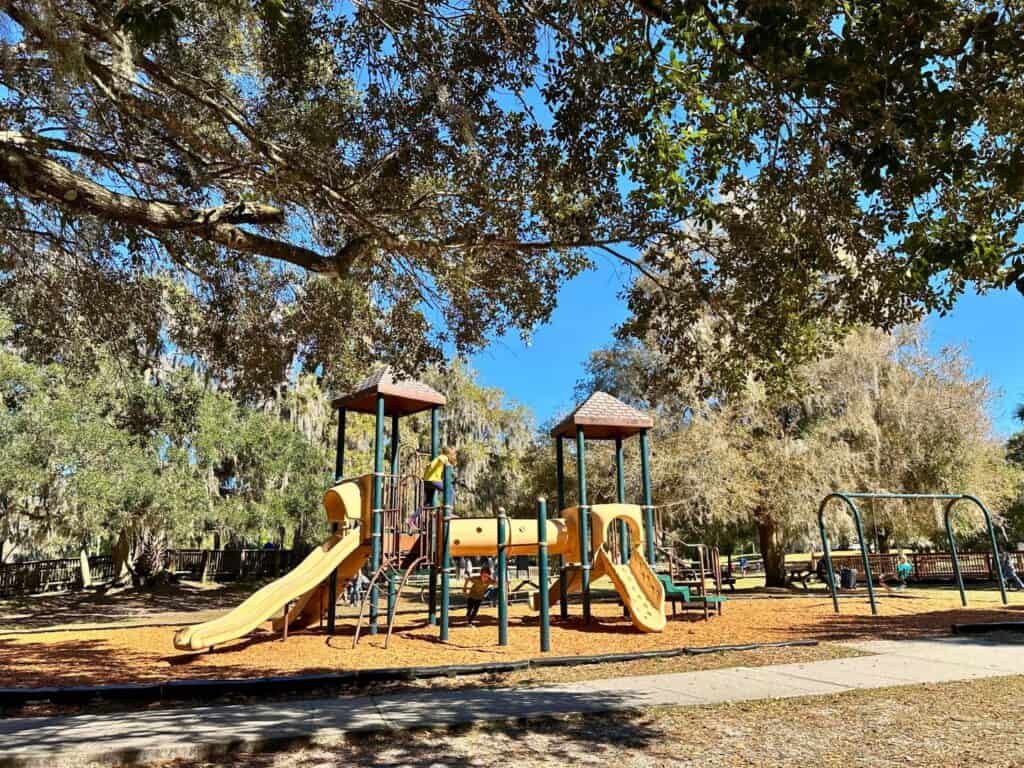Playground at Blue Spring State Park near Orlando 