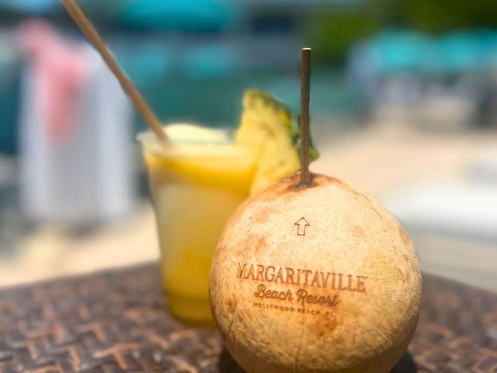 Tropical Drinks at Margaritaville Beach Resort 