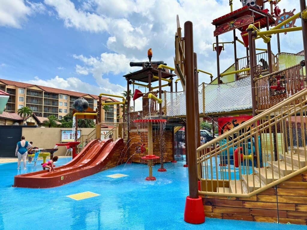 Water Playground at Water Park Westgate Lakes Orlando Hotel