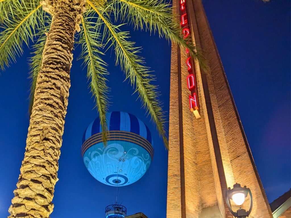 Aerophile Balloon and The Edison at Disney Springs 