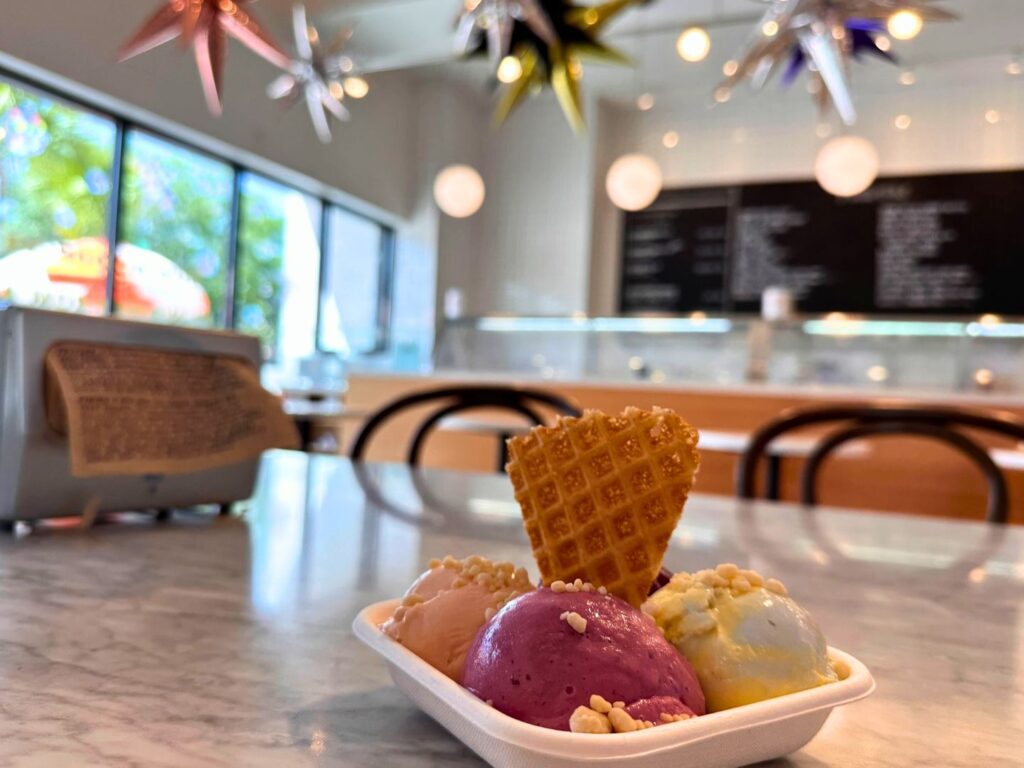 Jeni's Ice Creams Cosmic Flavors and Space Dust at Winter Park Village 