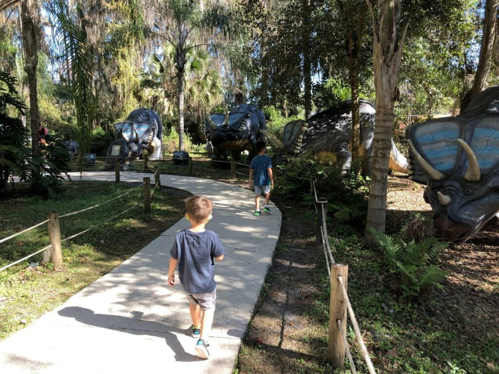 Path at Dinosaur World 