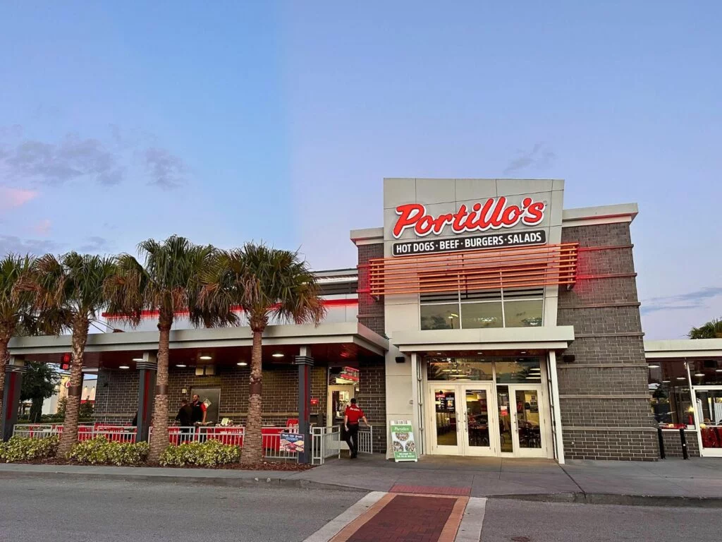 exterior of Portillio's Orlando Near Disney