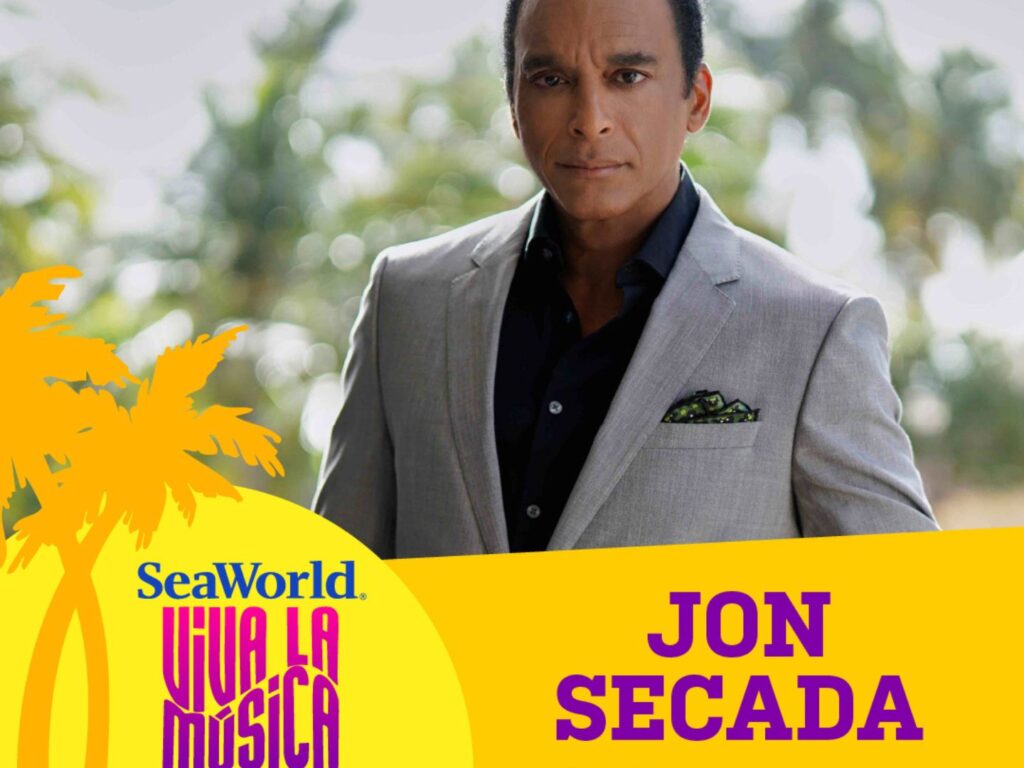 Jon Secada at SeaWorld Orlando's Viva La Musica