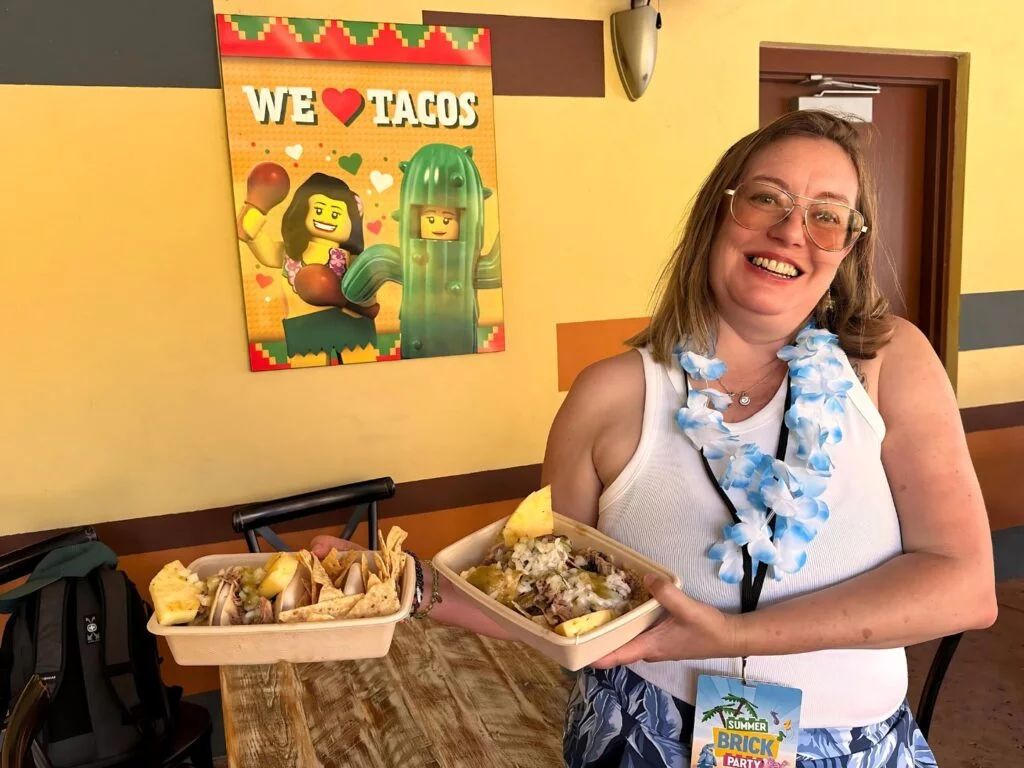 Let's Shred Tacos and Nachos for Summer Brick Party at LEGOLAND Florida