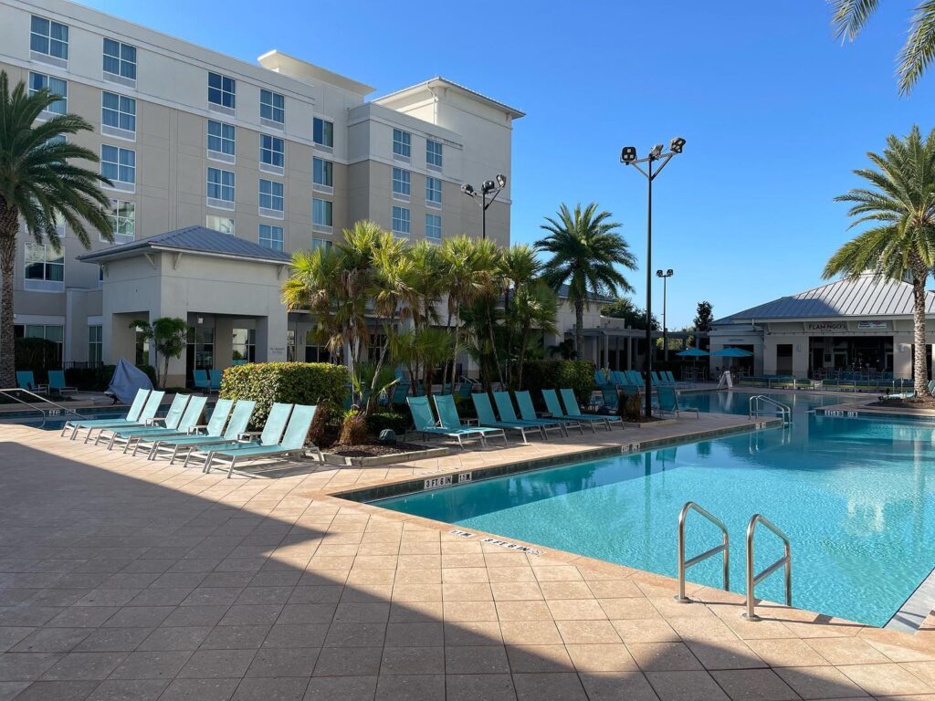 pool at Flamingo Crossings TownePlace Suites and Springhill Suites - @flamingcrossings_towncenter