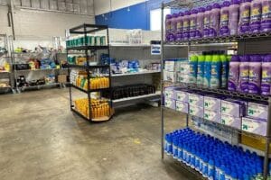 United Against Poverty Orlando Member Shopping Area - image by Dani Meyering web