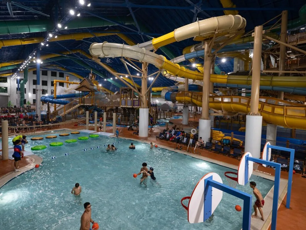 water park at Great Wolf Lodge