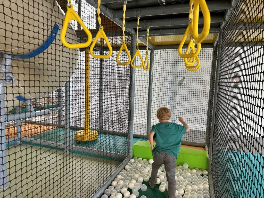 Children's Planet Orlando Indoor Playground climbing area