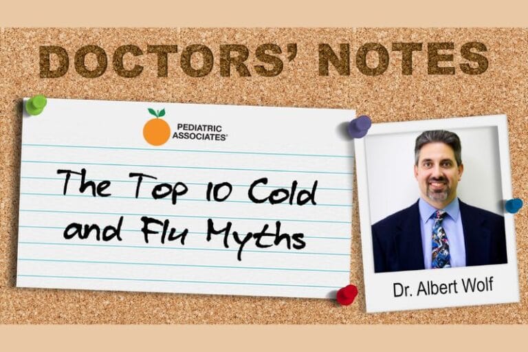 Top 10 Cold and Flu Myths: Important Info for Parents