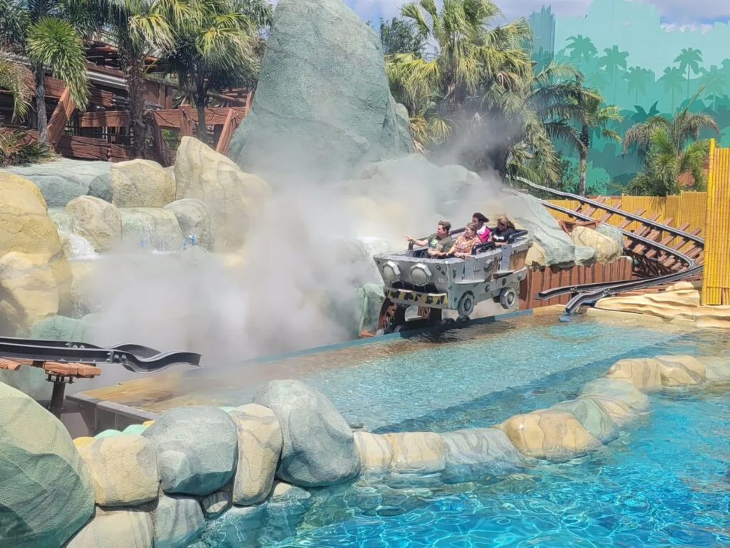 Jump the tracks on Mine-Cart Madness - image by Kelly Lamano Diaz