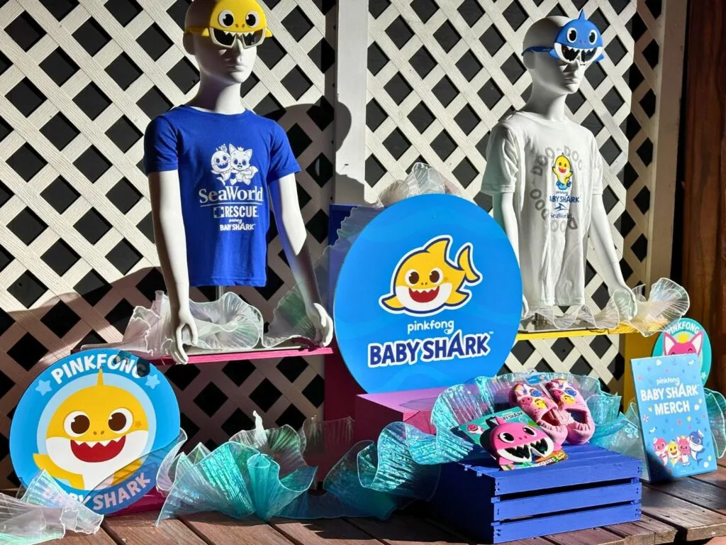 Baby Shark merchandise at SeaWorld Orlando - image by Dani Meyering