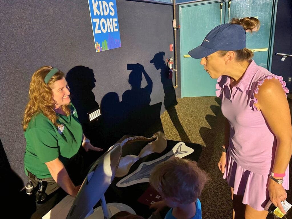 Kids Zone area at SeaPort Theater for Baby Shark SeaWorld Orlando - image by Dani Meyering