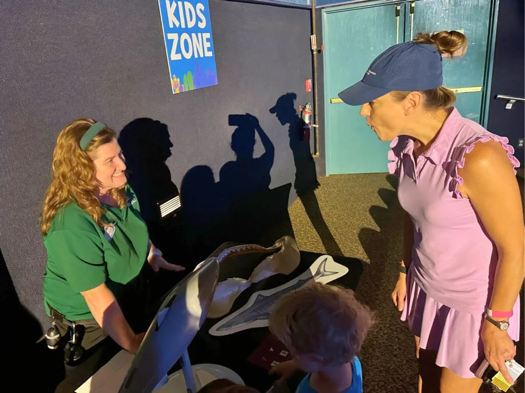 Kids Zone area at SeaPort Theater for Baby Shark SeaWorld Orlando - image by Dani Meyering