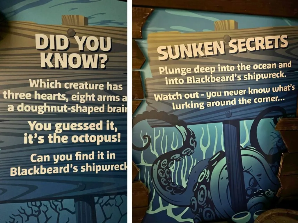 Shipwreck Signage at SEA LIFE Florida During Construction - image by Dani Meyering