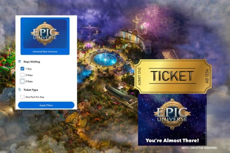 Universal Epic Universe Single Day Tickets – How to Steps