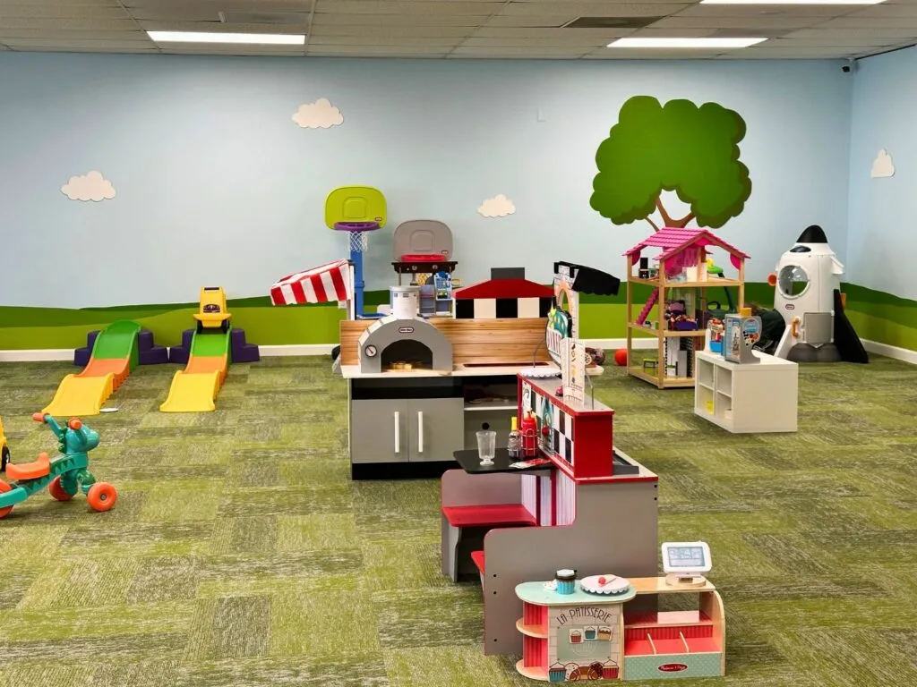 Toys and play areas indoors for preschoolers at The Play Fort Deltona - image by Dani Meyering