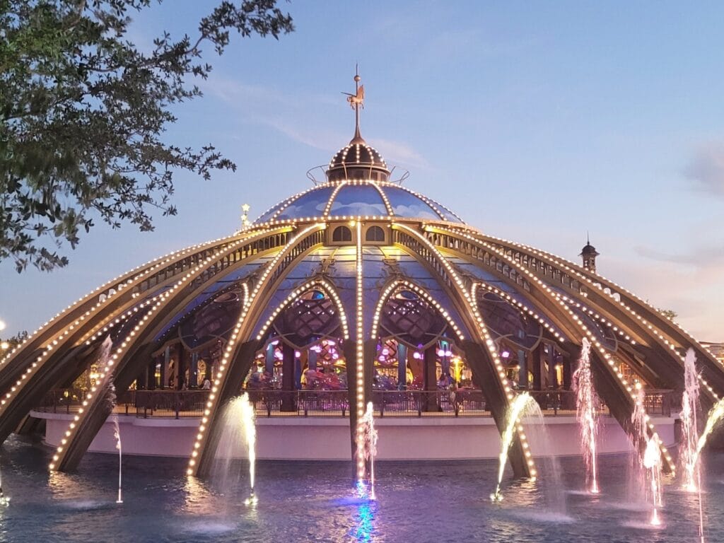 Universal Epic Universe, Orlando, FL: Celestial Park, Constellation Carousel - image by Kelly Lamano Diaz