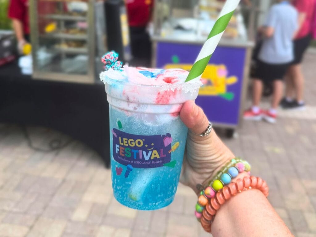 LEGO Festival Rockstar Refresher Drink LEGOLAND Florida - image by Dani Meyering