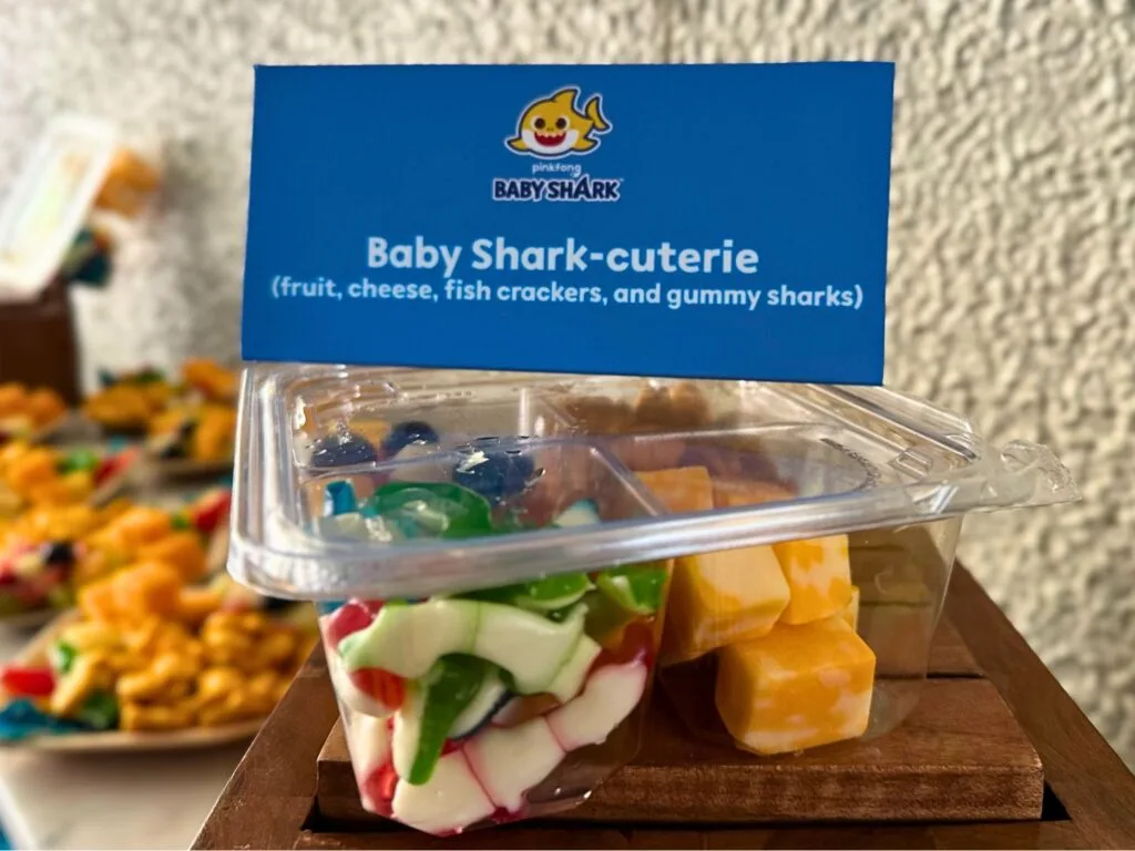 Baby Shark-cuterie snack box at SeaWorld Orlando - image by Dani Meyering