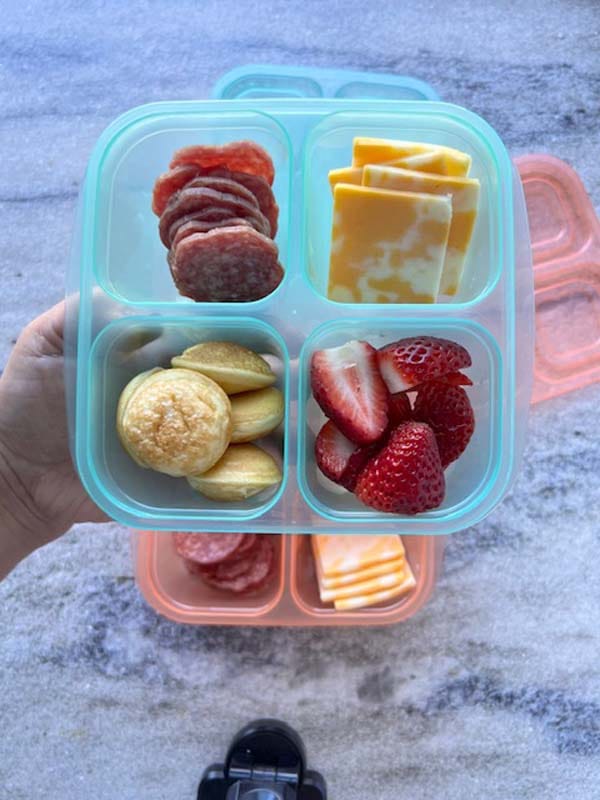 Mini muffins make a great summer camp lunch idea