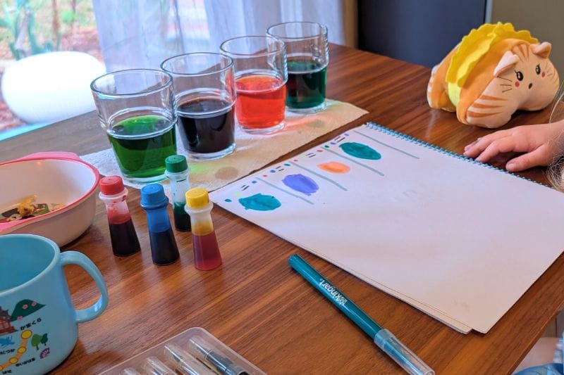 at home Science Experiment for summer camp at home - image by Maria DiCicco
