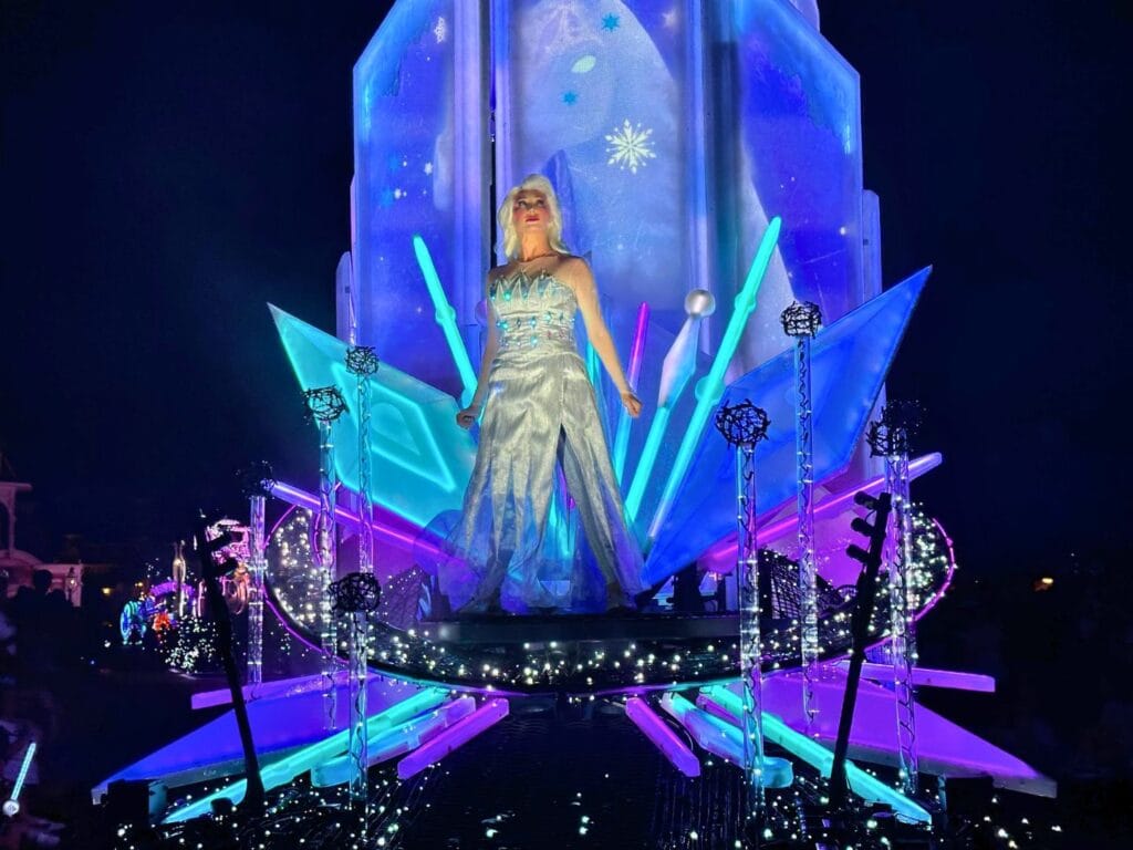 Elsa on Frozen Float Disney Starlight - image by Dani Meyering