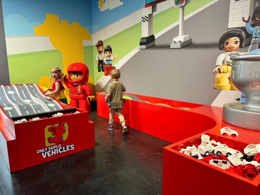 LEGOLAND Ferrari Build and Race DUPLO area - image by Dani Meyering