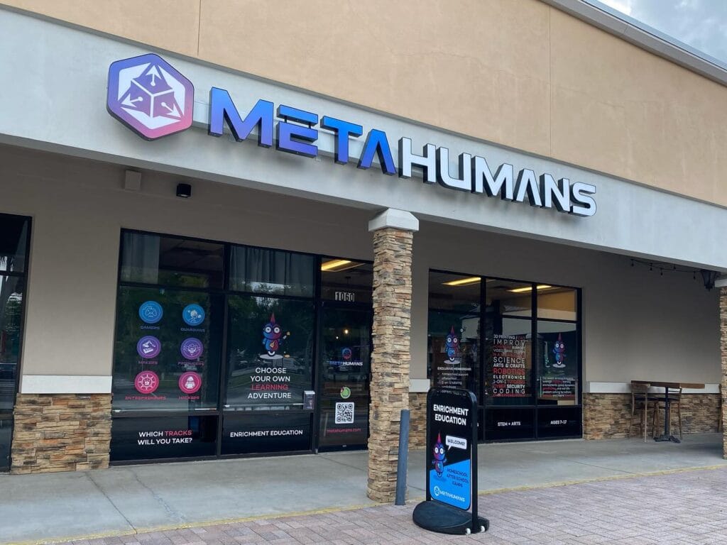 Meta Humans After School Exterior