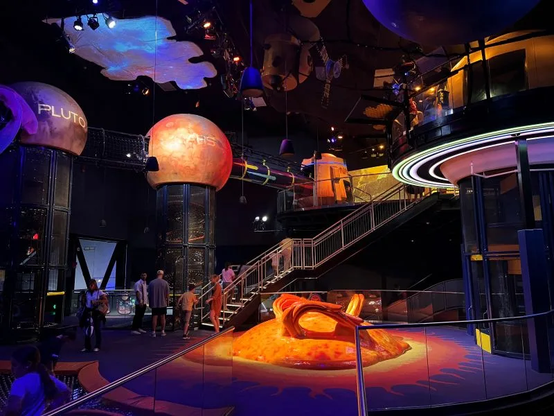 Planet Play indoor play area at Kennedy Space Center