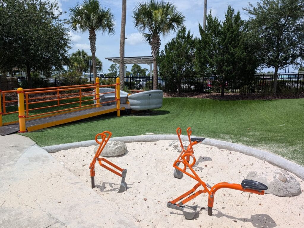 sand diggers James Holland Park playground day trip from Orlando - image by Maria DiCicco